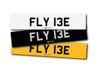 Number plate FLY 13E