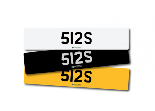 Number Plate 512 S