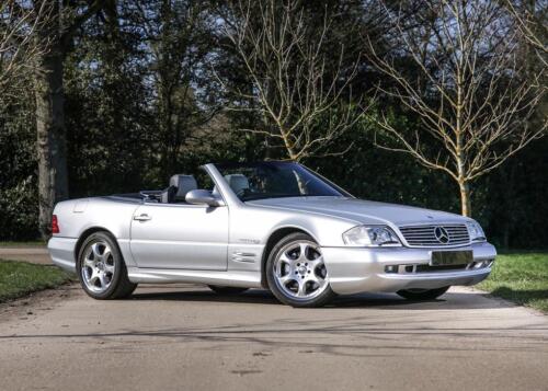 2002 Mercedes-Benz SL500 Silver Arrows