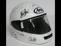 F1 crash helmet