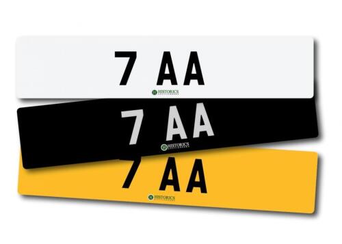 Number Plate 7 AA