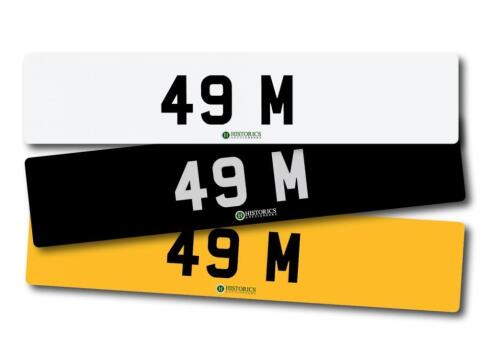 Number Plate 49 M