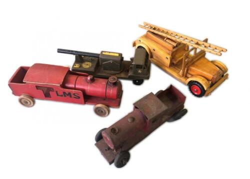 A selection of two tin trains ...