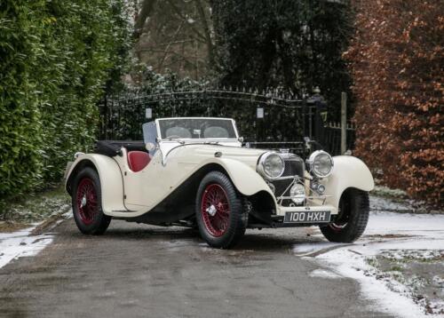 1963 Jaguar SS100 by Suffolk Engineering