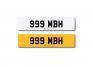 Registration number 999 MBH