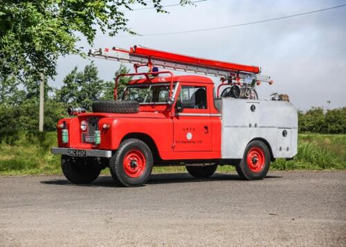 1968 Land Rover 109" Series IIA Fire Engine