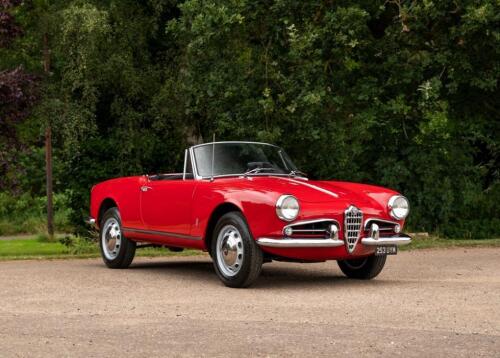 1961 Alfa Romeo Giulietta Spider