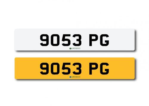 Registration number 9053 PG *WITHDRAWN*