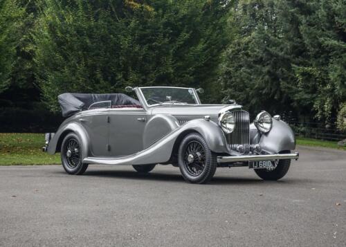 1938 Bentley 4¼ Four-Door Cabriolet Coachwork by Carrosserie Worblaufen