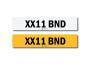 Registration Number XX11 BND