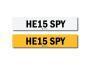 Registration Number HE15 SPY