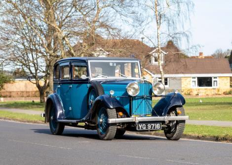 1935 Talbot AW75 Six-Light Saloon