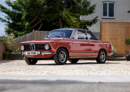 1974 BMW 2002 Baur Convertible