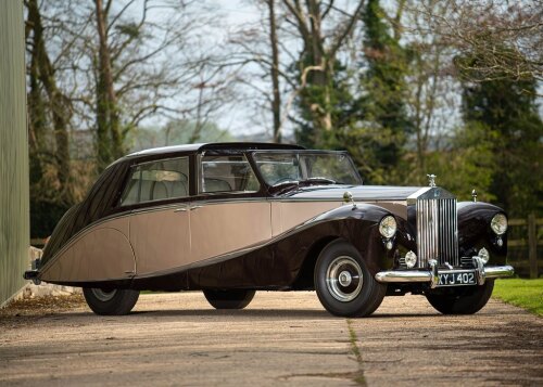 1953 Rolls-Royce Silver Wraith Sedanca de Ville by Hooper